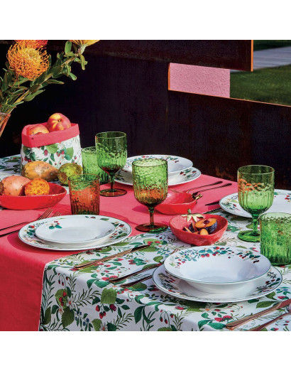 Set calici tavola 6 pezzi Serena Lime colore verde Andrea Fontebasso 1760